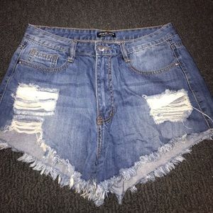 Fashion Nova Jean shorts